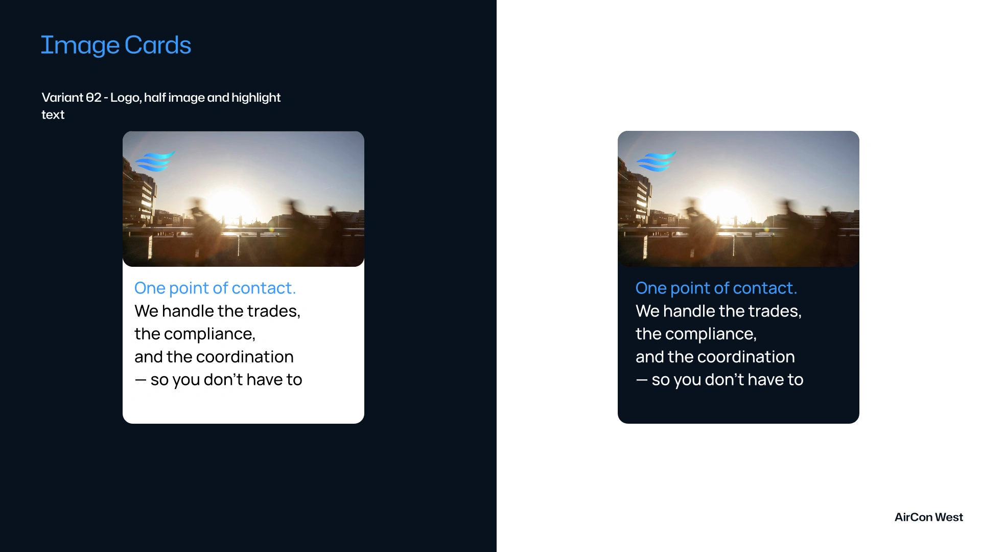 Card variant 3 — text plus image