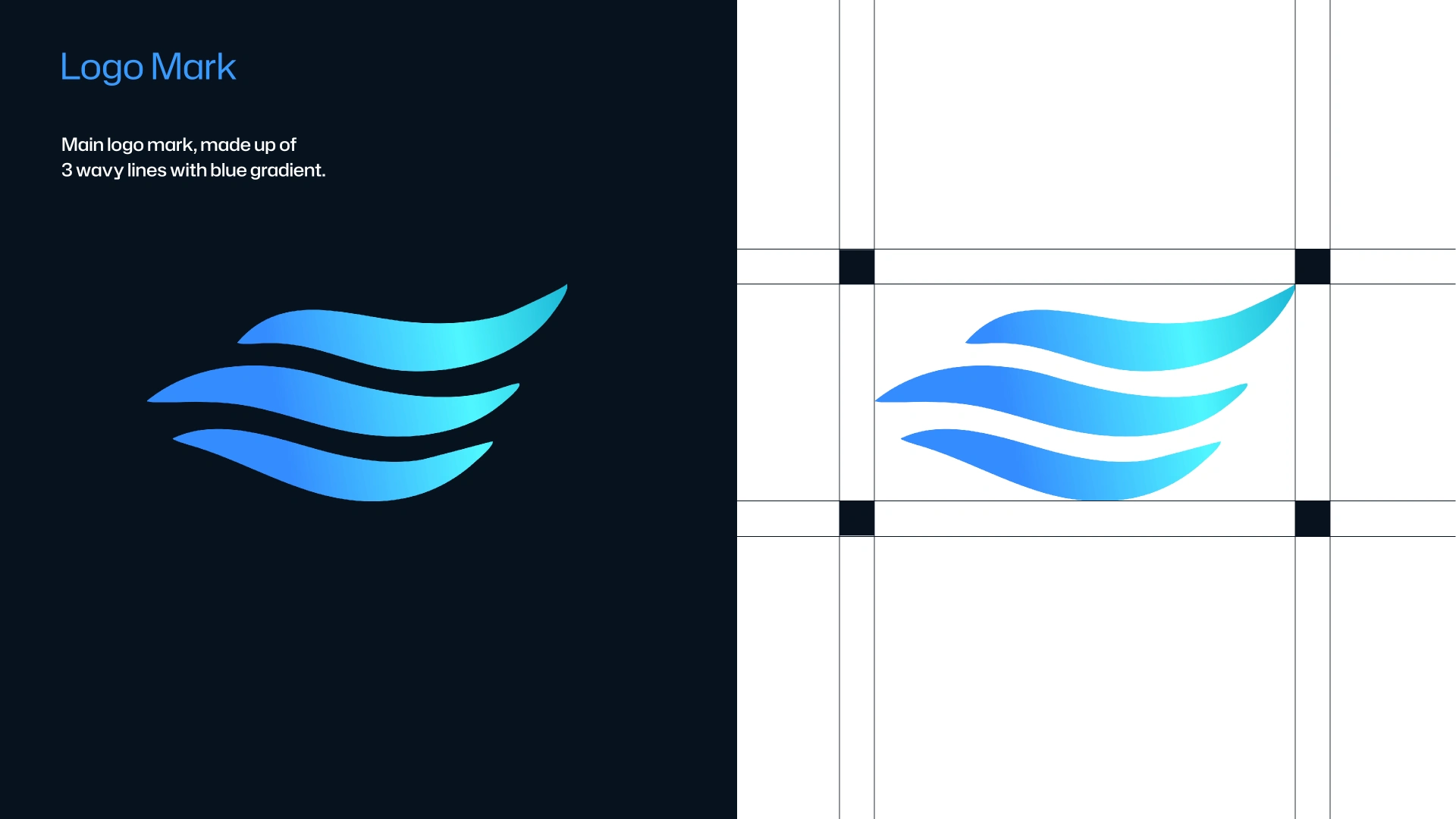 Logo mark in dark and light mode