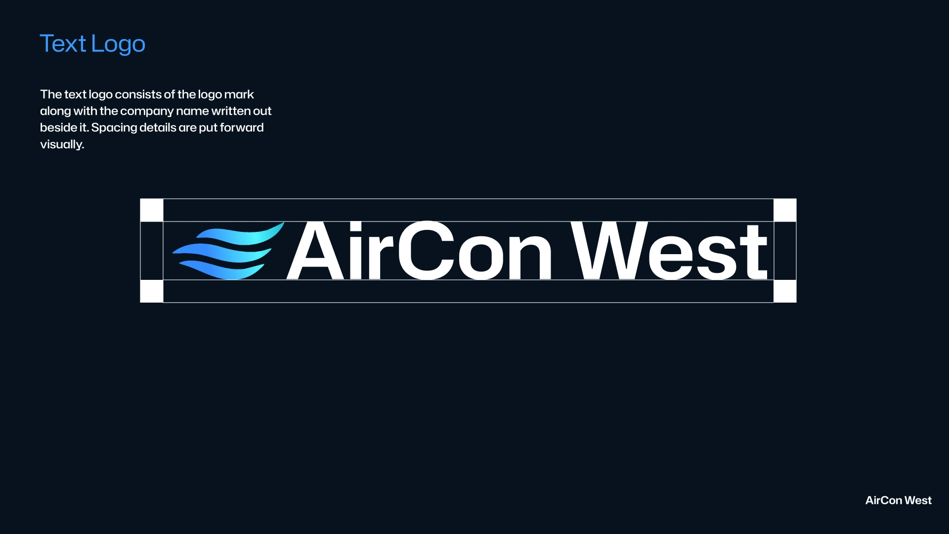 Logo with text mark lockup