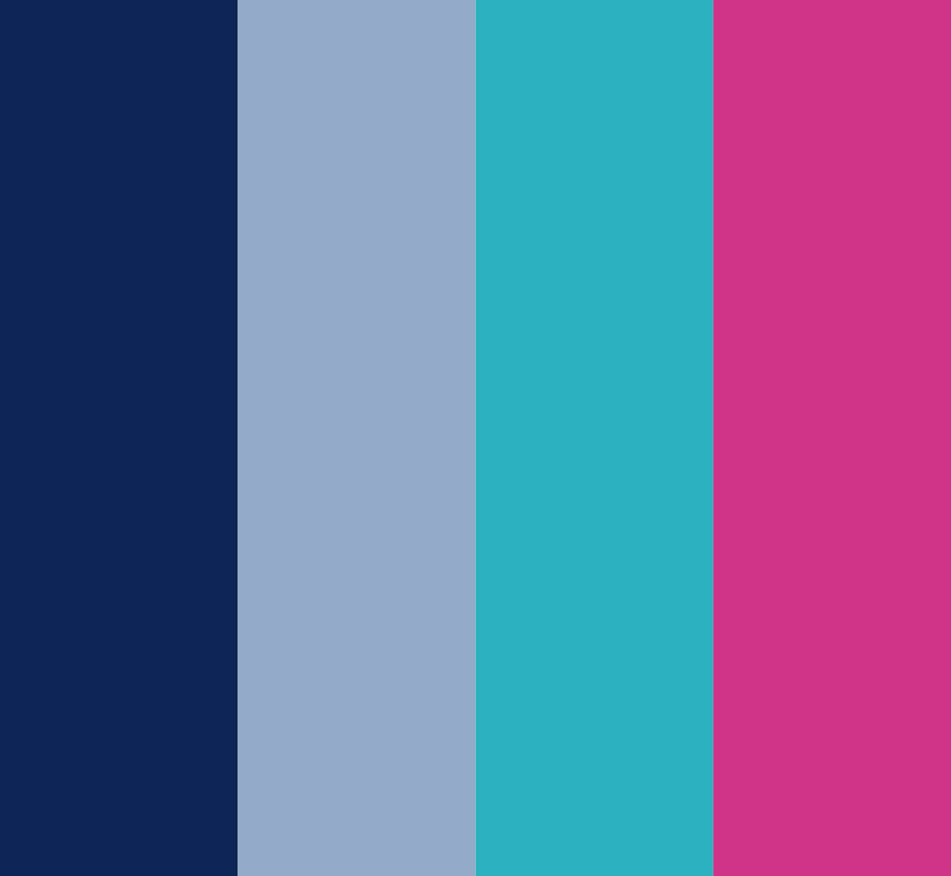 The colour palette